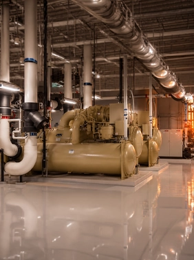 HVAC chiller plant project