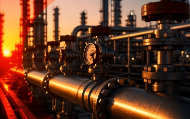Industrial pressure piping installation